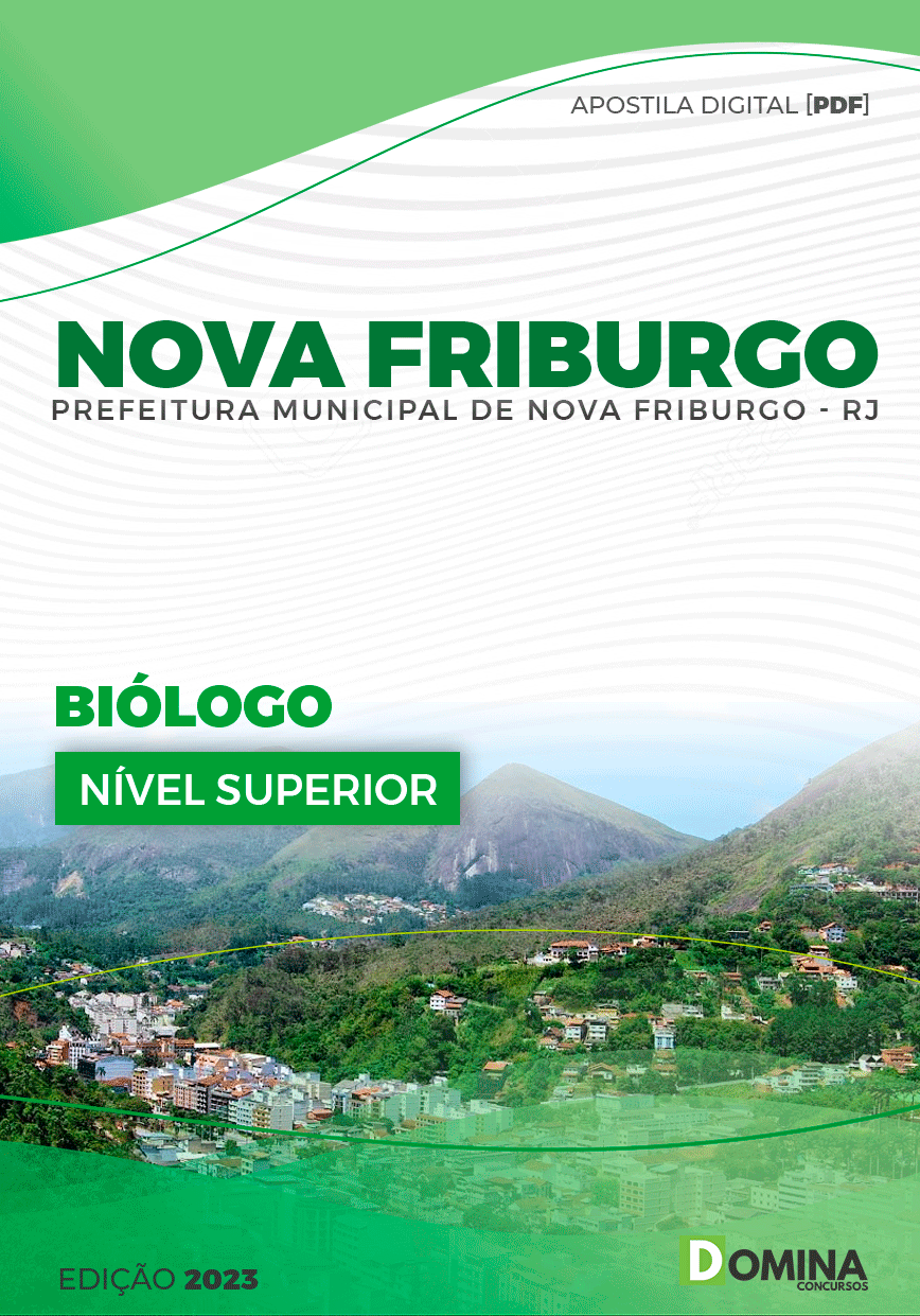 Apostila Pref Nova Friburgo RJ 2023 Biólogo