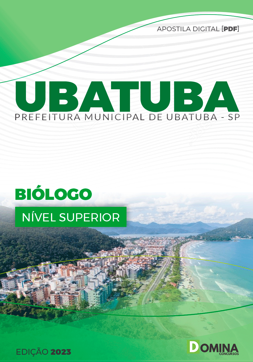 Apostila Concurso Pref Ubatuba SP 2023 Biólogo