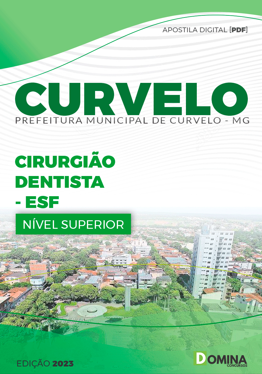 Apostila Concurso Pref Curvelo MG 2024 Cirurgião Dentista ESF