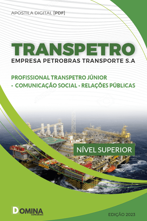 Capa Apostila Concurso Transpetro 2023 Relações Publicas