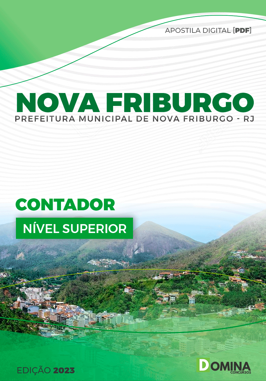 Apostila Pref Nova Friburgo RJ 2023 Contador
