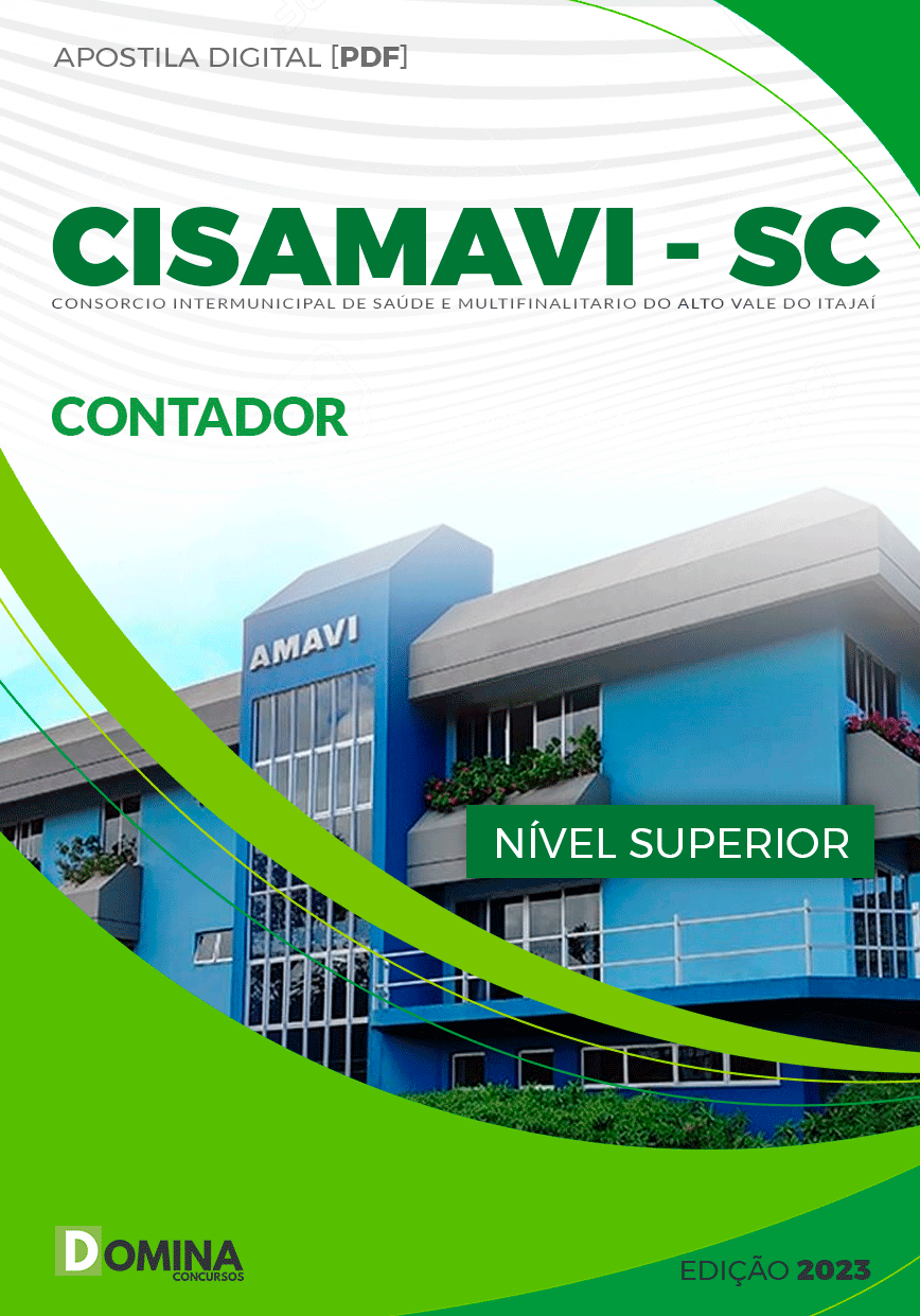 Apostila CISAMAVI SC 2023 Contador