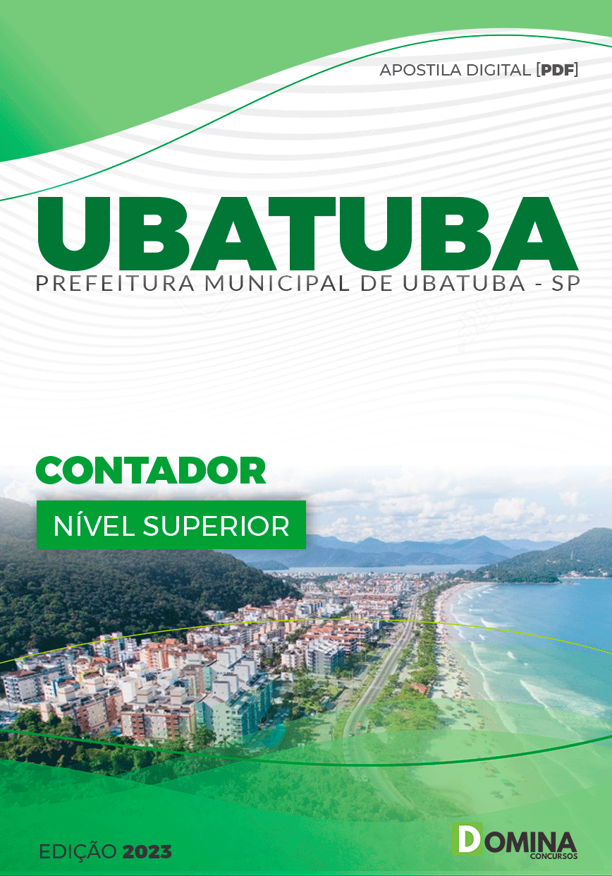 Apostila Concurso Pref Ubatuba SP 2023 Contador