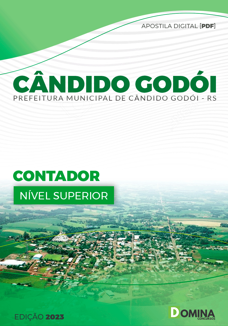 Apostila Pref Cândido Godói RS 2023 Contador