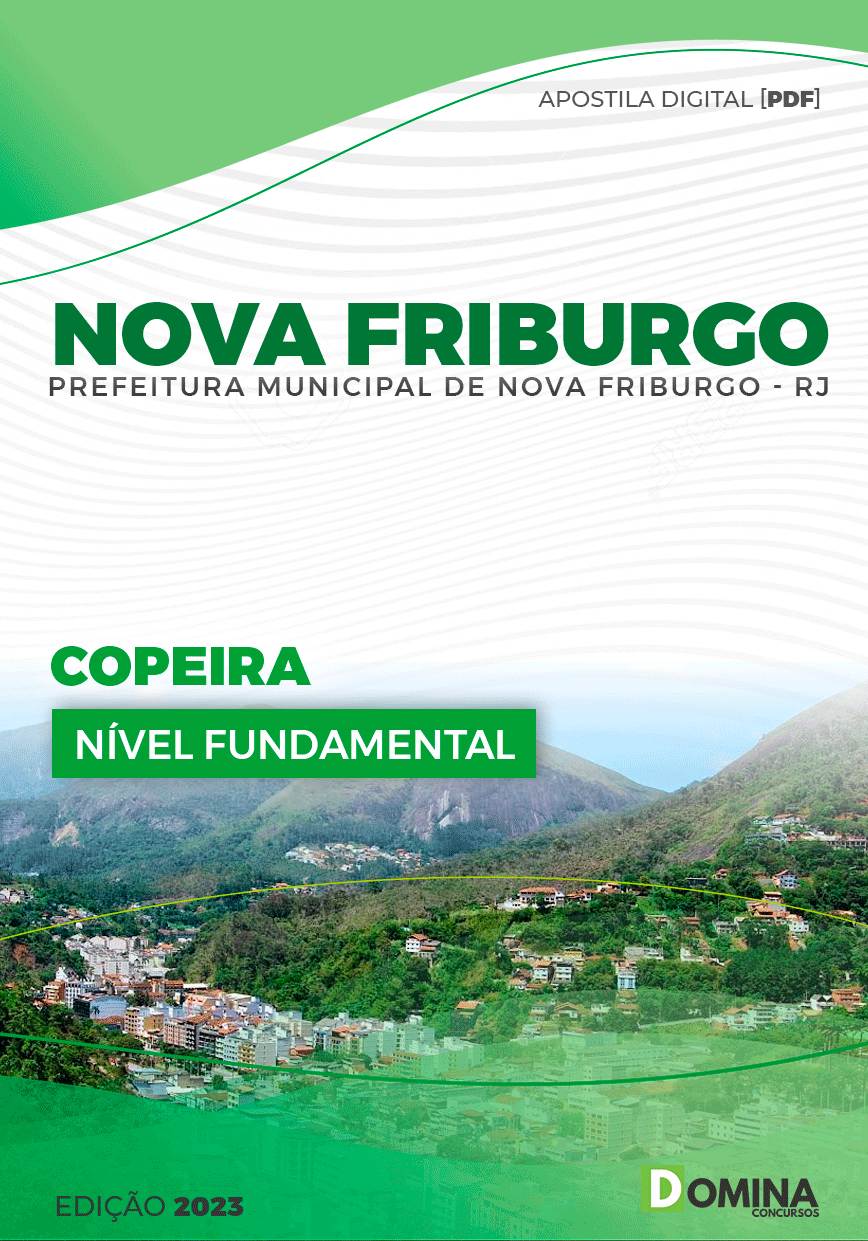 Apostila Concurso Pref Nova Friburgo RJ 2023 Copeira