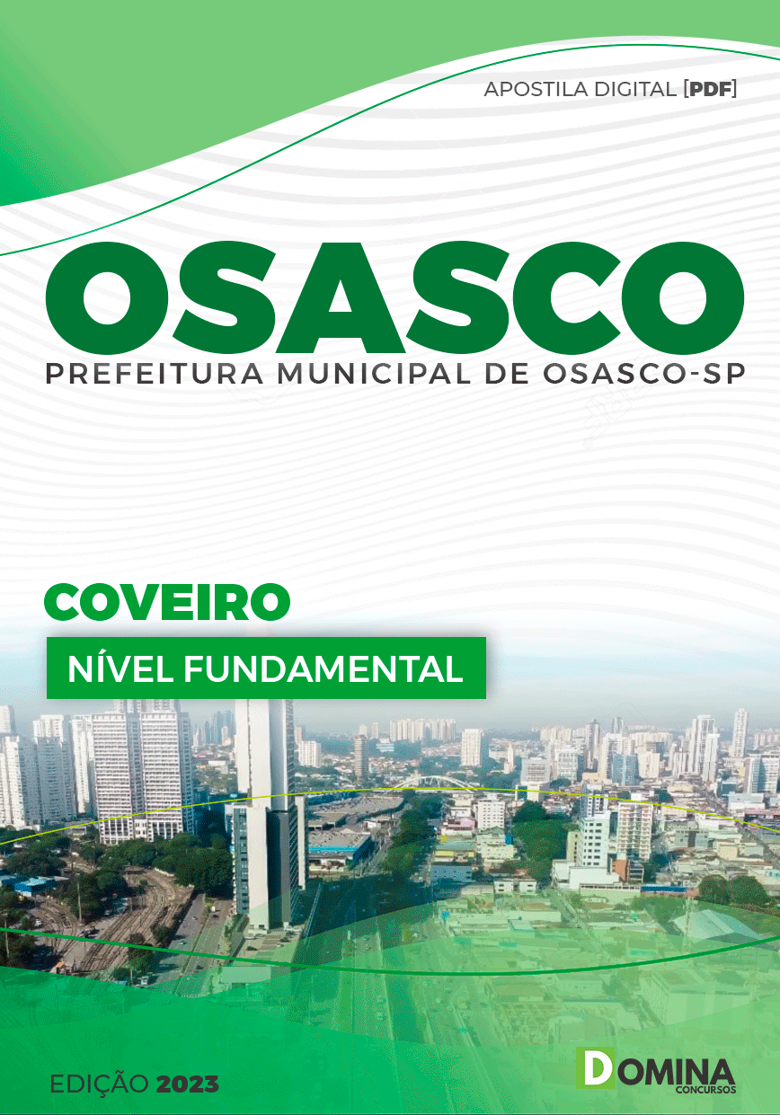 Apostila Concurso Pref Osasco SP 2023 Coveiro