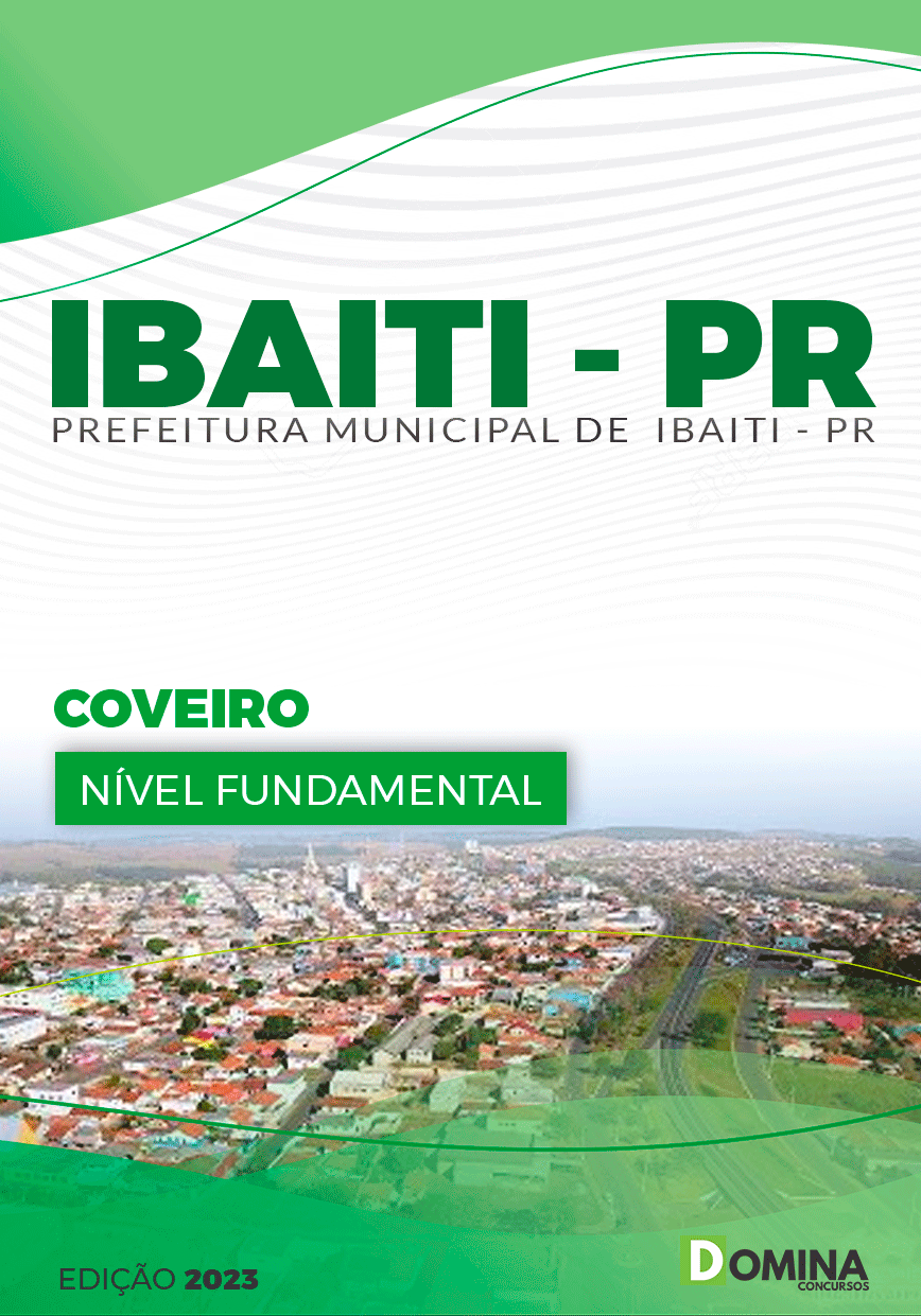 Apostila Pref Ibaiti PR 2023 Coveiro