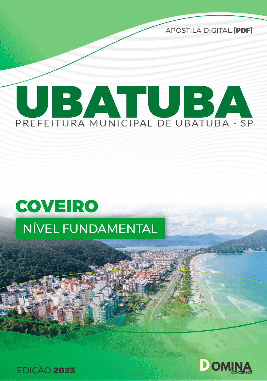 Apostila Concurso Pref Ubatuba SP 2023 Coveiro