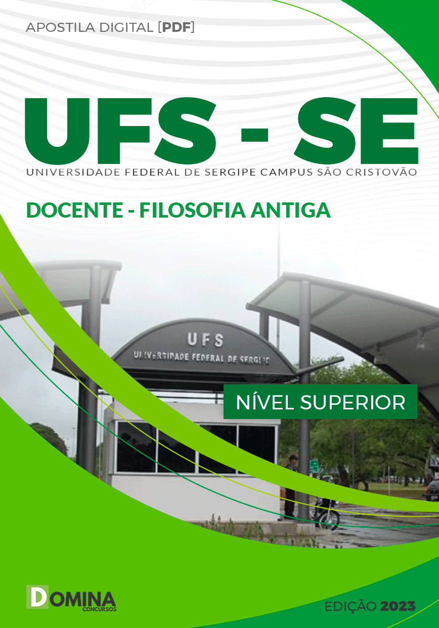 Apostila UFS SE 2023 Docente Filosofia Antiga