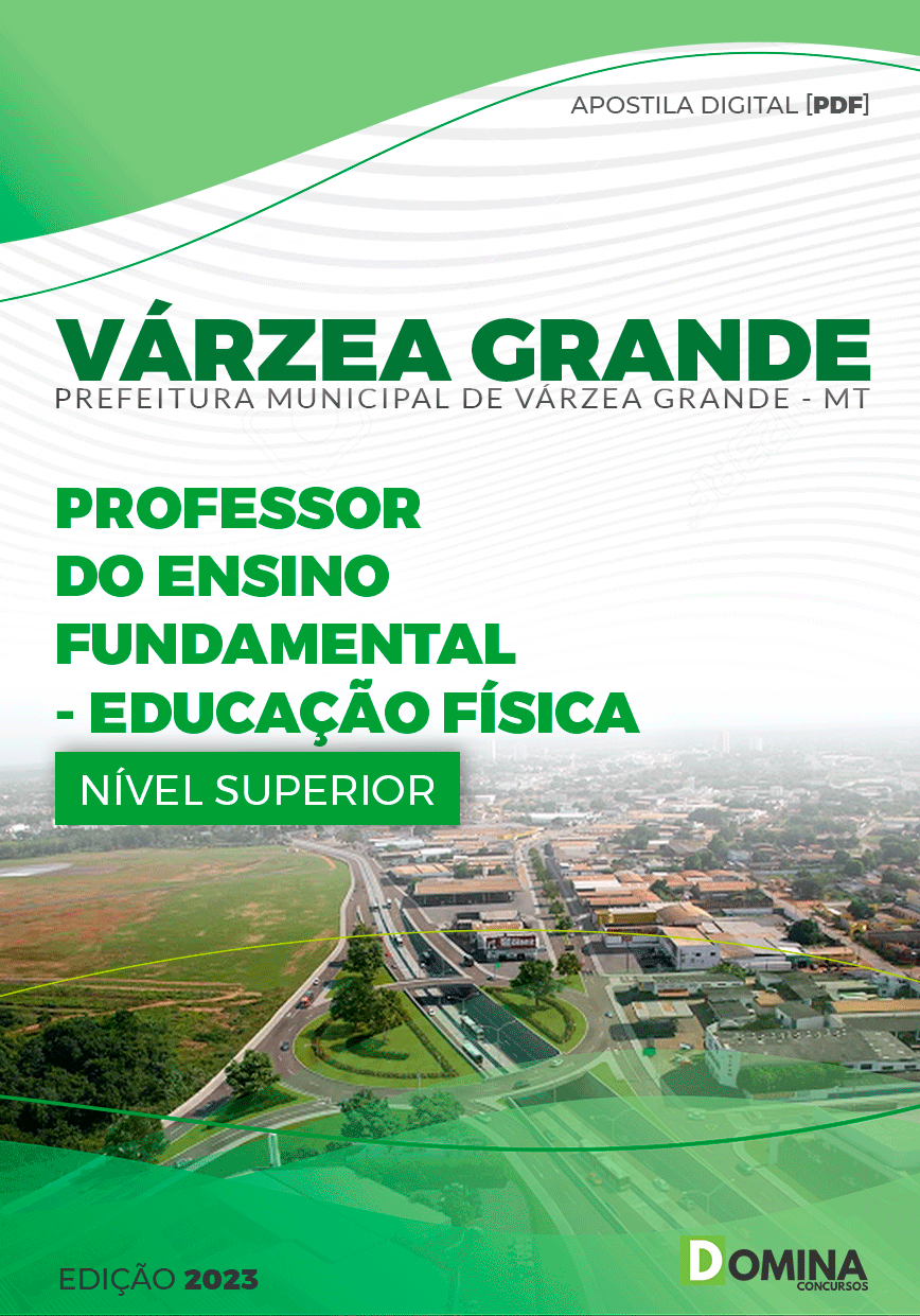 Apostila Pref Várzea Grande MT 2023 Professor Educação Física