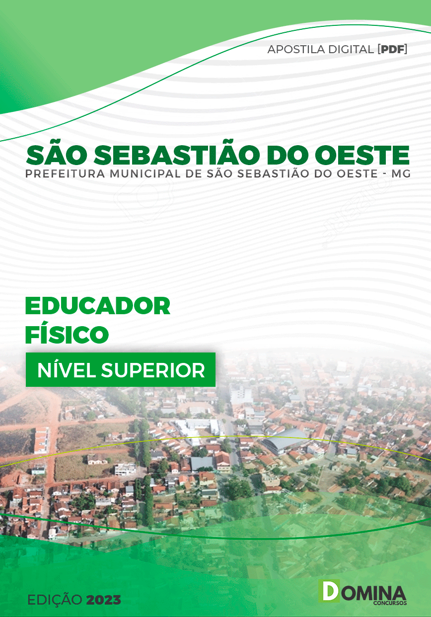 Pref São Sebastião do Oeste MG 2023 Educador Físico