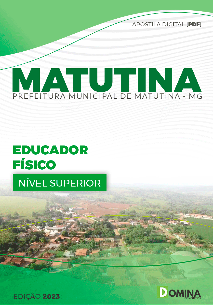 Apostila Concurso Pref Matutina MG 2023 Educador Físico