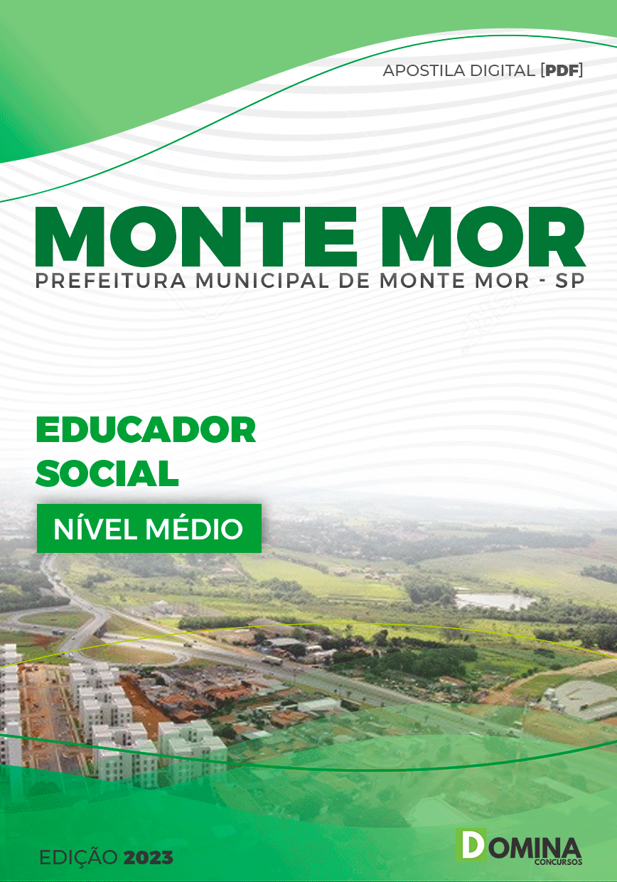 Apostila Pref Monte Mor SP 2023 Educador Social
