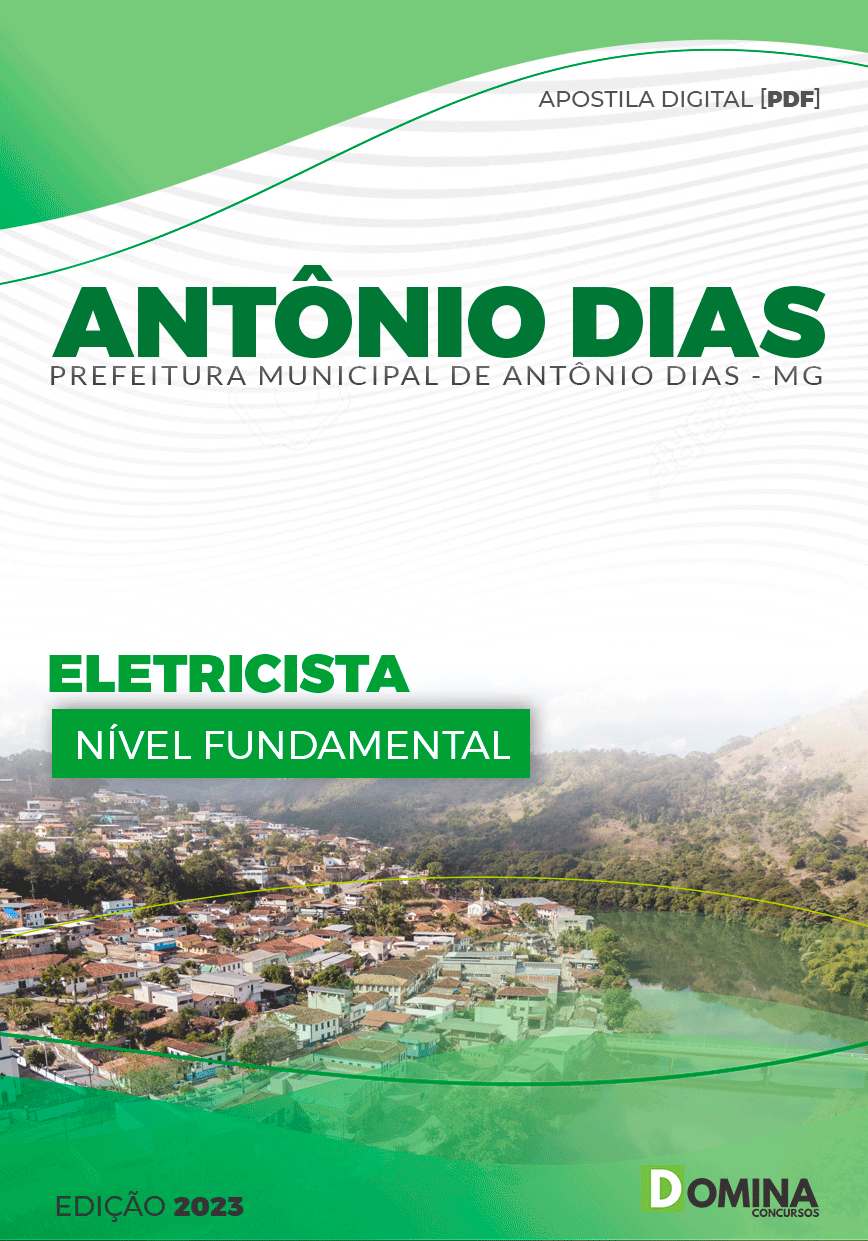 Apostila Pref Antônio Dias MG 2024 Eletricista