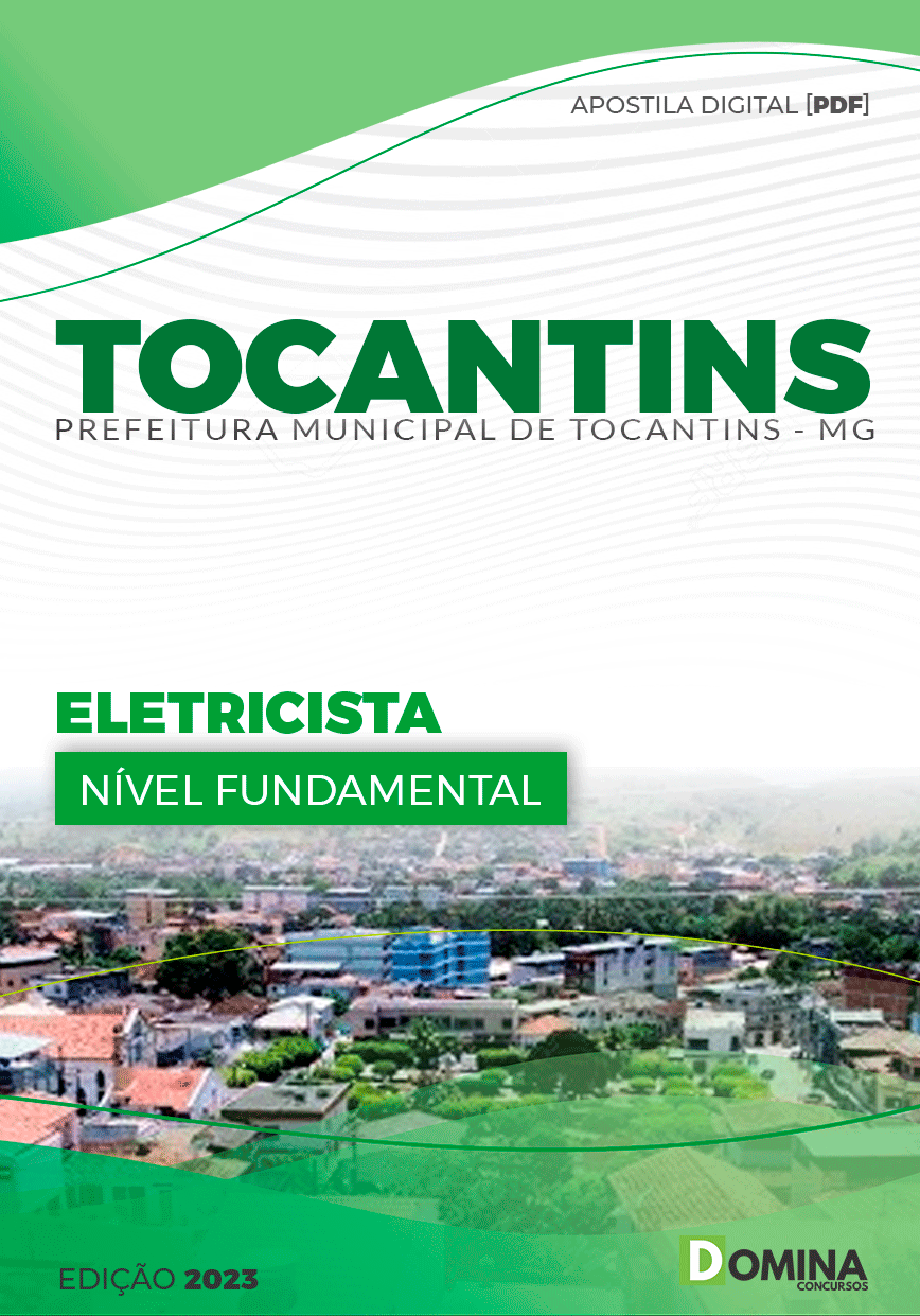 Apostila Concurso Pref Tocantins MG 2024 Eletricista