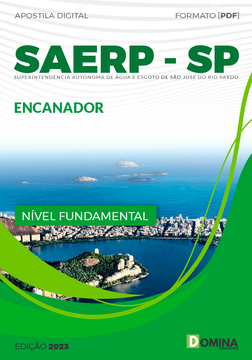 Apostila Concurso SAERP SP 2023 Encanador