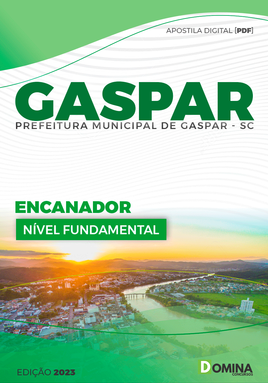 Apostila Pref Gaspar SC 2023 Encanador