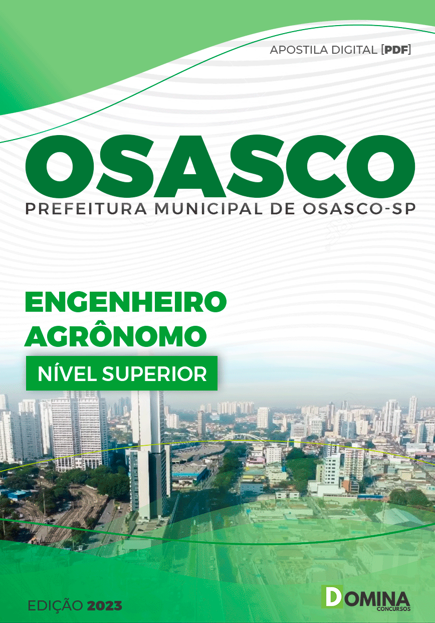 Apostila Concurso Pref Osasco SP 2023 Engenheiro Agrônomo