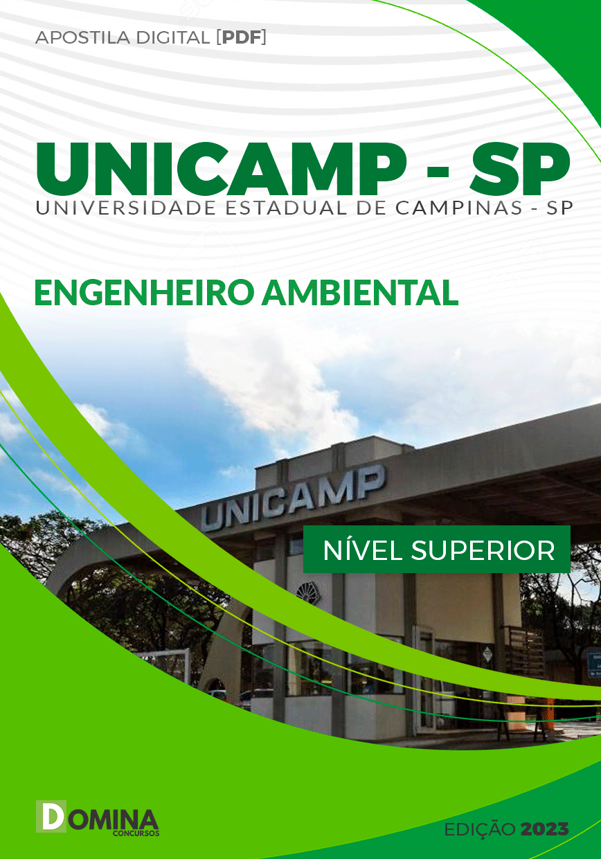 Apostila UNICAMP SP 2023 Engenheiro Ambiental