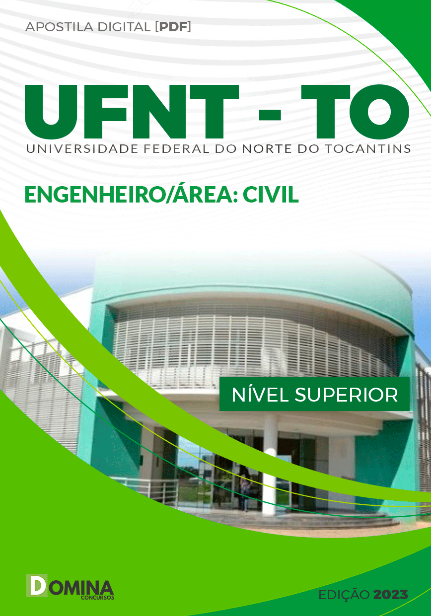 Apostila UFNT TO 2023 Engenheiro Civil