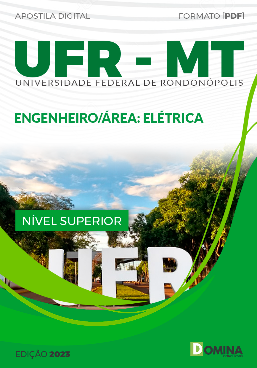 Apostila UFR MT 2023 Engenheiro Elétrica