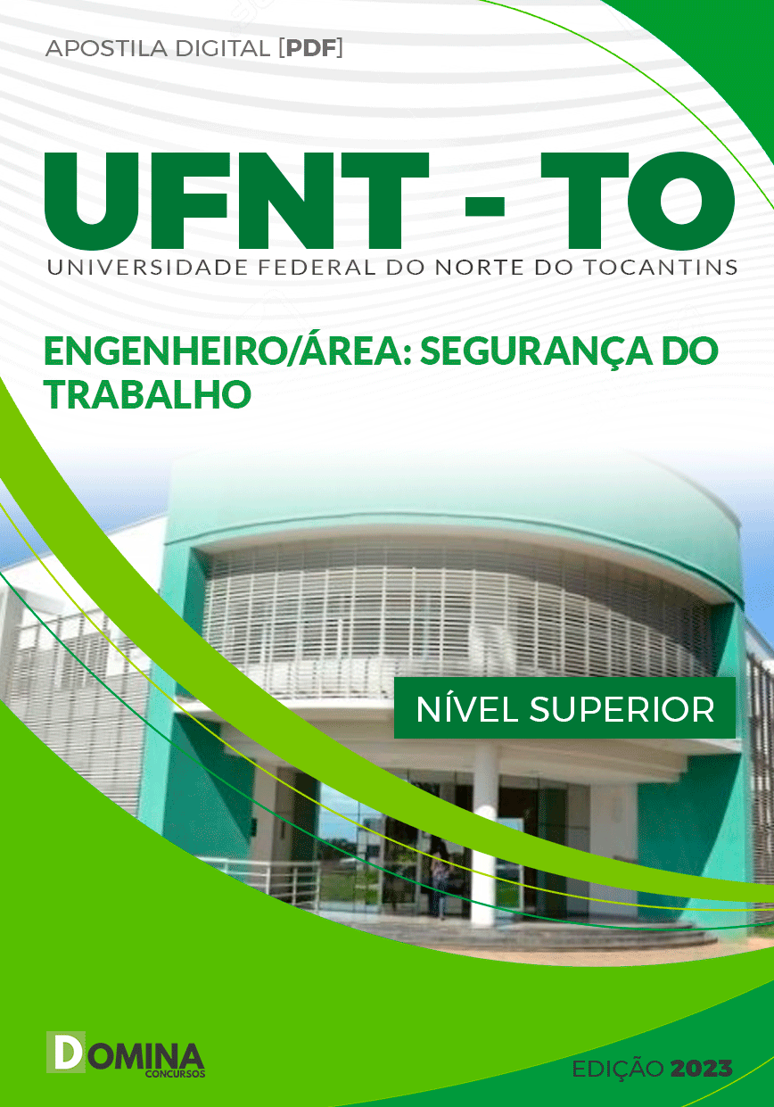 Apostila UFNT TO 2023 Engenheiro Segurança do Trabalho