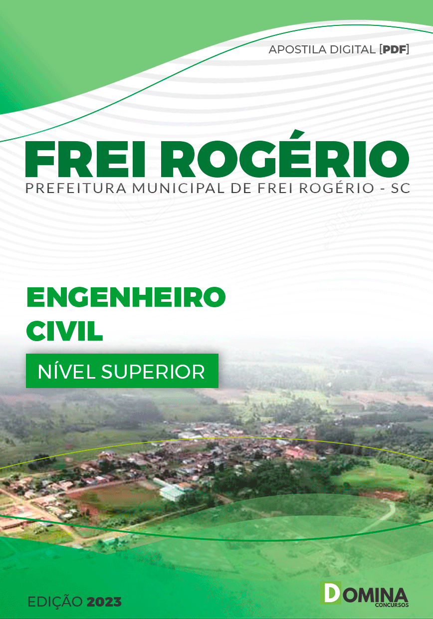 Seletivo Pref Frei Rogério SC 2023 Engenheiro Civil