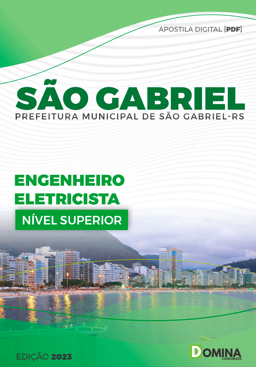 Apostila Pref São Gabriel RS 2023 Engenheiro Eletricista