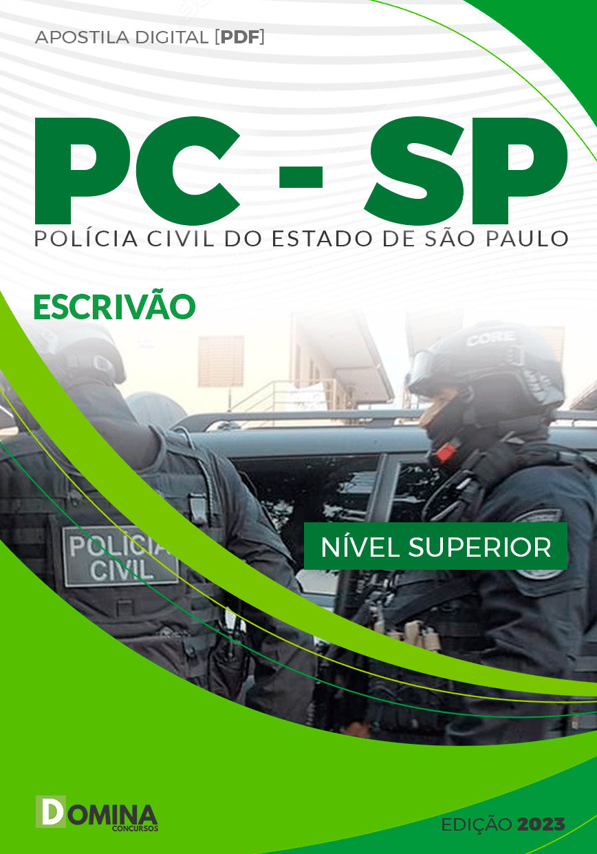 Apostila Concurso Polícia Civil SP 2023 Escrivão