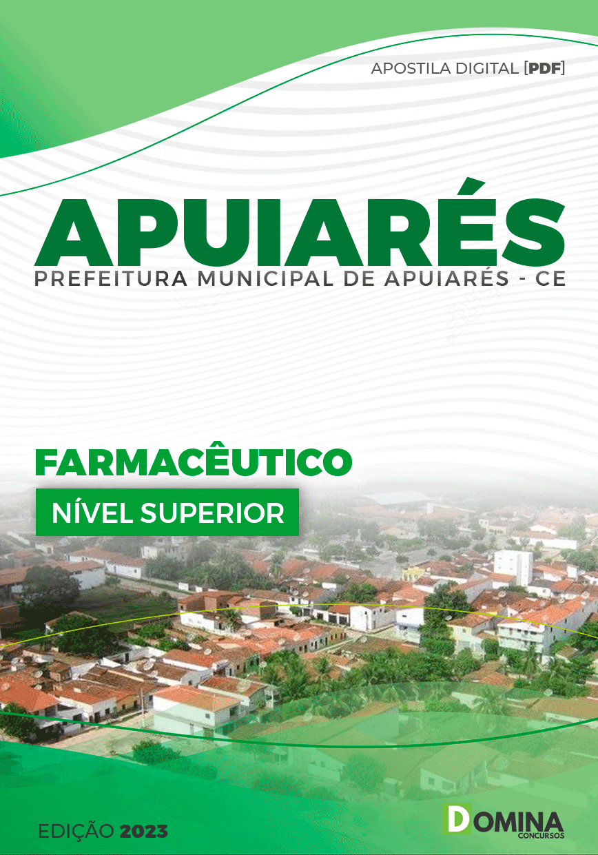 Apostila Concurso Pref Apuiarés CE 2023 Farmacêutico