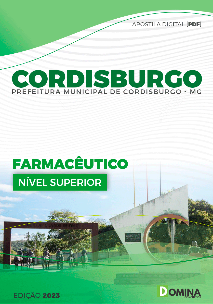 Apostila Pref Cordisburgo MG 2024 Farmacêutico