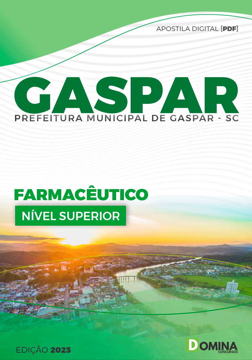 Apostila Pref Gaspar SC 2023 Farmacêutico