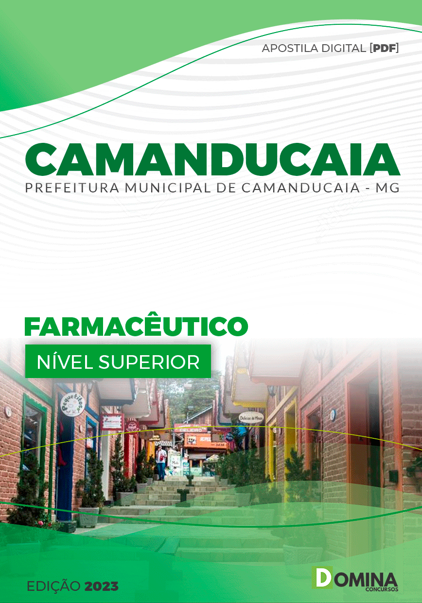 Apostila Pref Camanducaia MG 2024 Farmacêutico