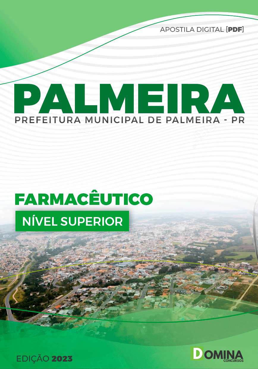 Apostila Pref Palmeira PR 2023 Farmacêutico