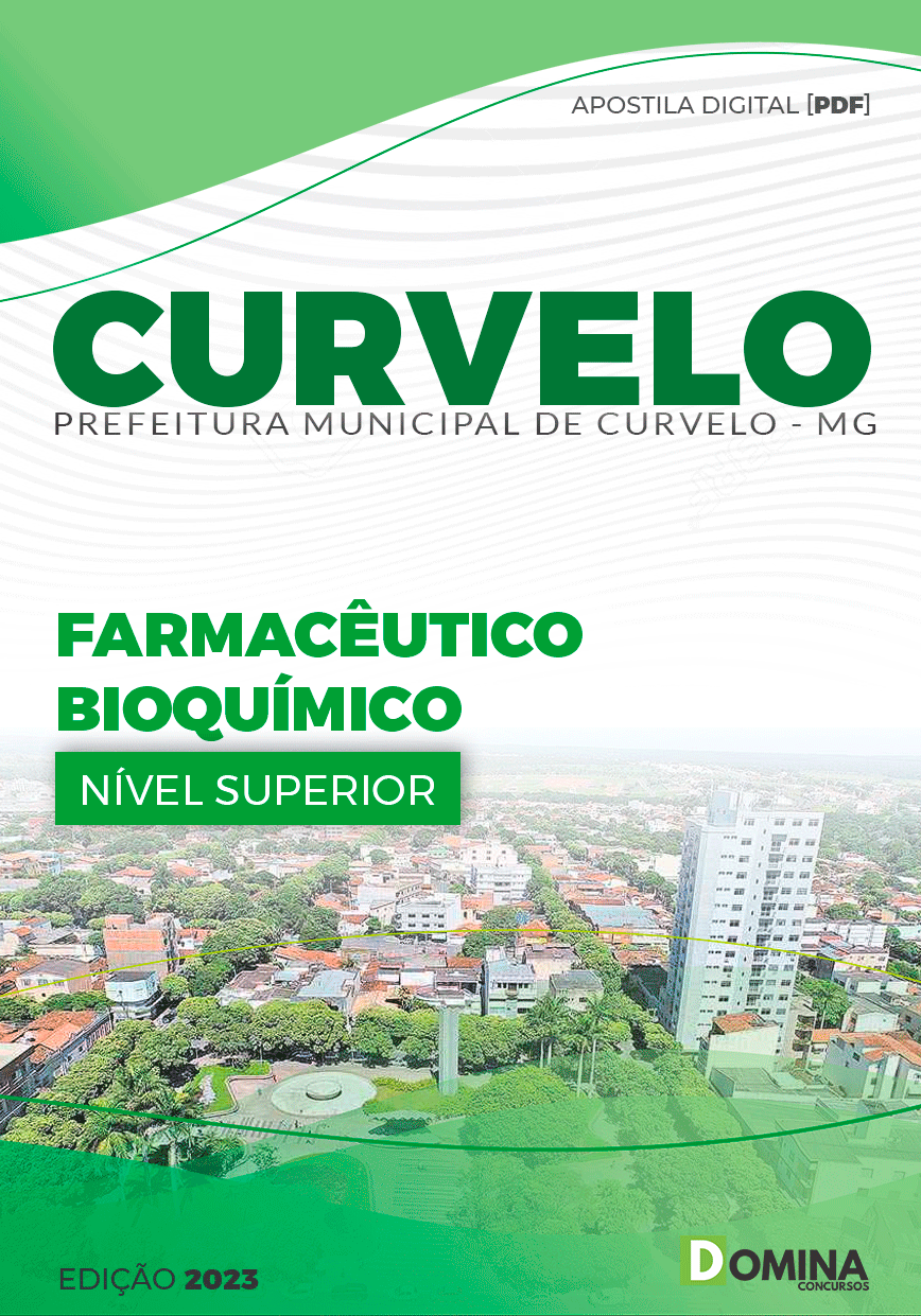 Apostila Pref Curvelo MG 2024 Farmacêutico Bioquímico