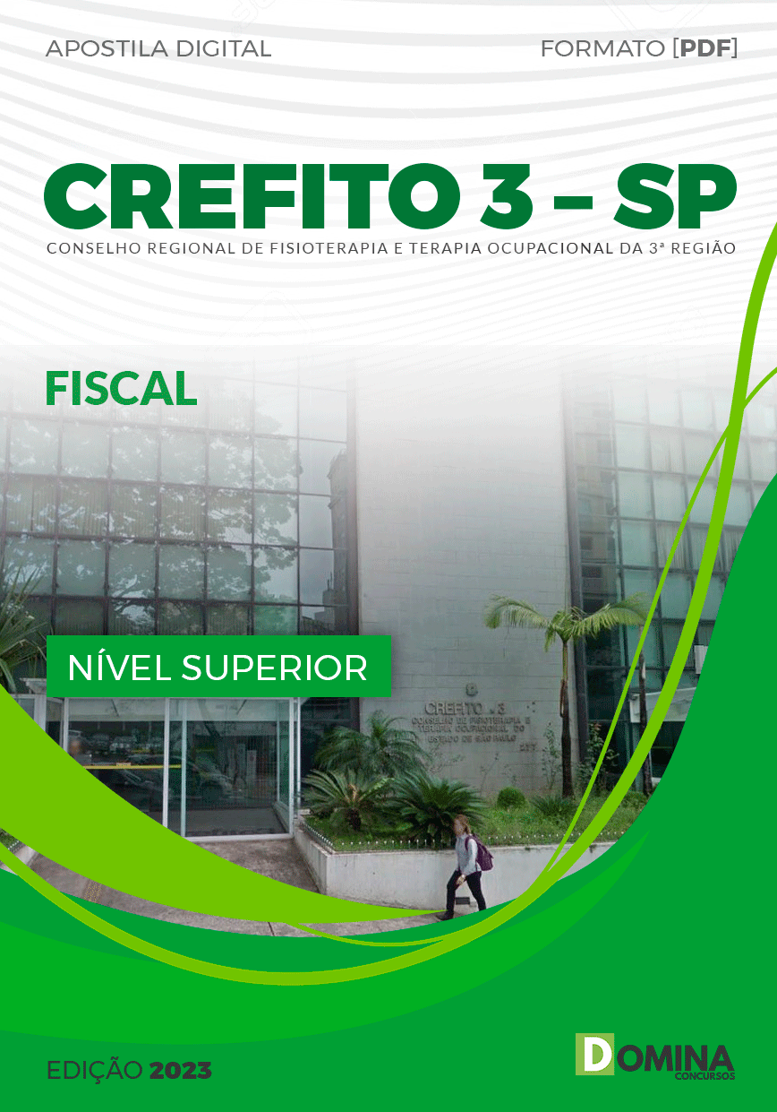 Apostila Concurso CREFITO 3 SP 2023 Fiscal