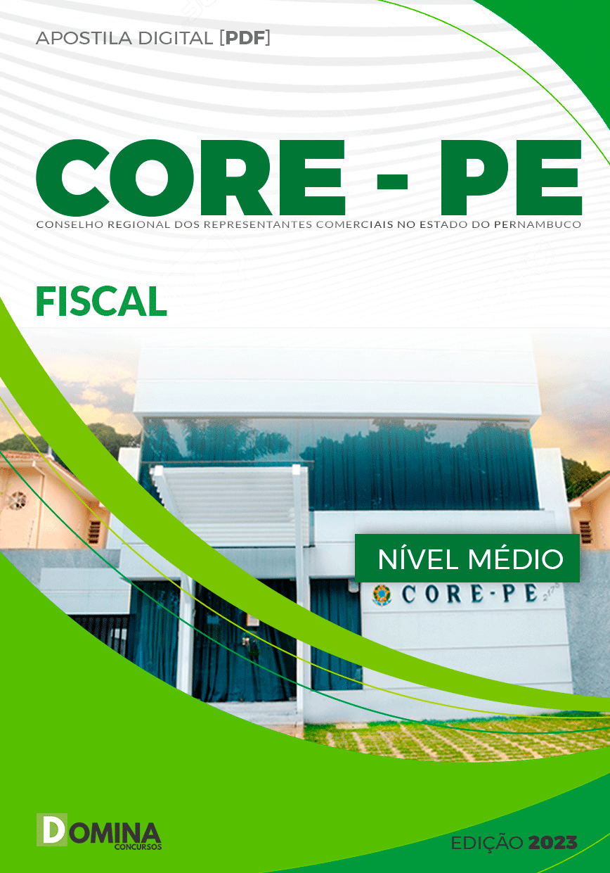 Apostila Concurso Público CORE PE 2023 Fiscal