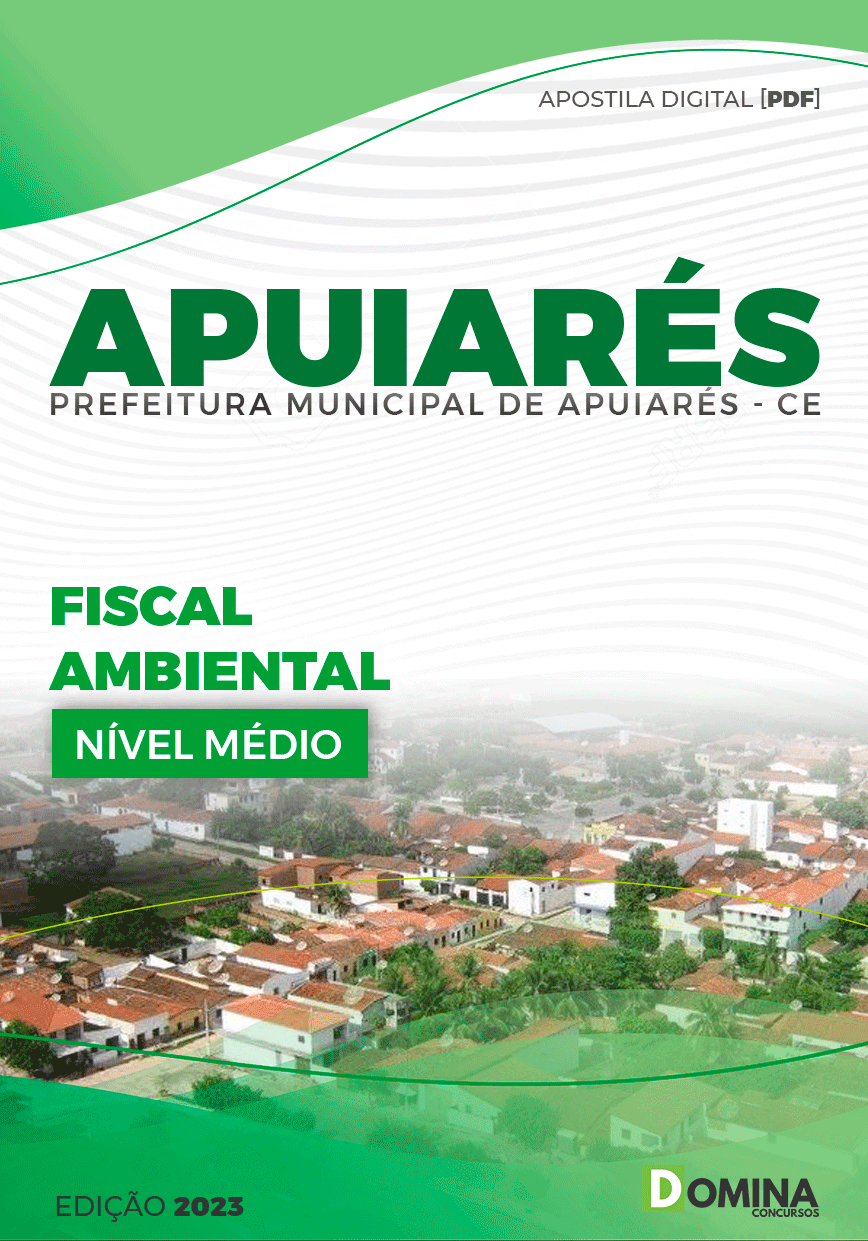 Apostila Concurso Pref Apuiarés CE 2023 Fiscal Ambiental