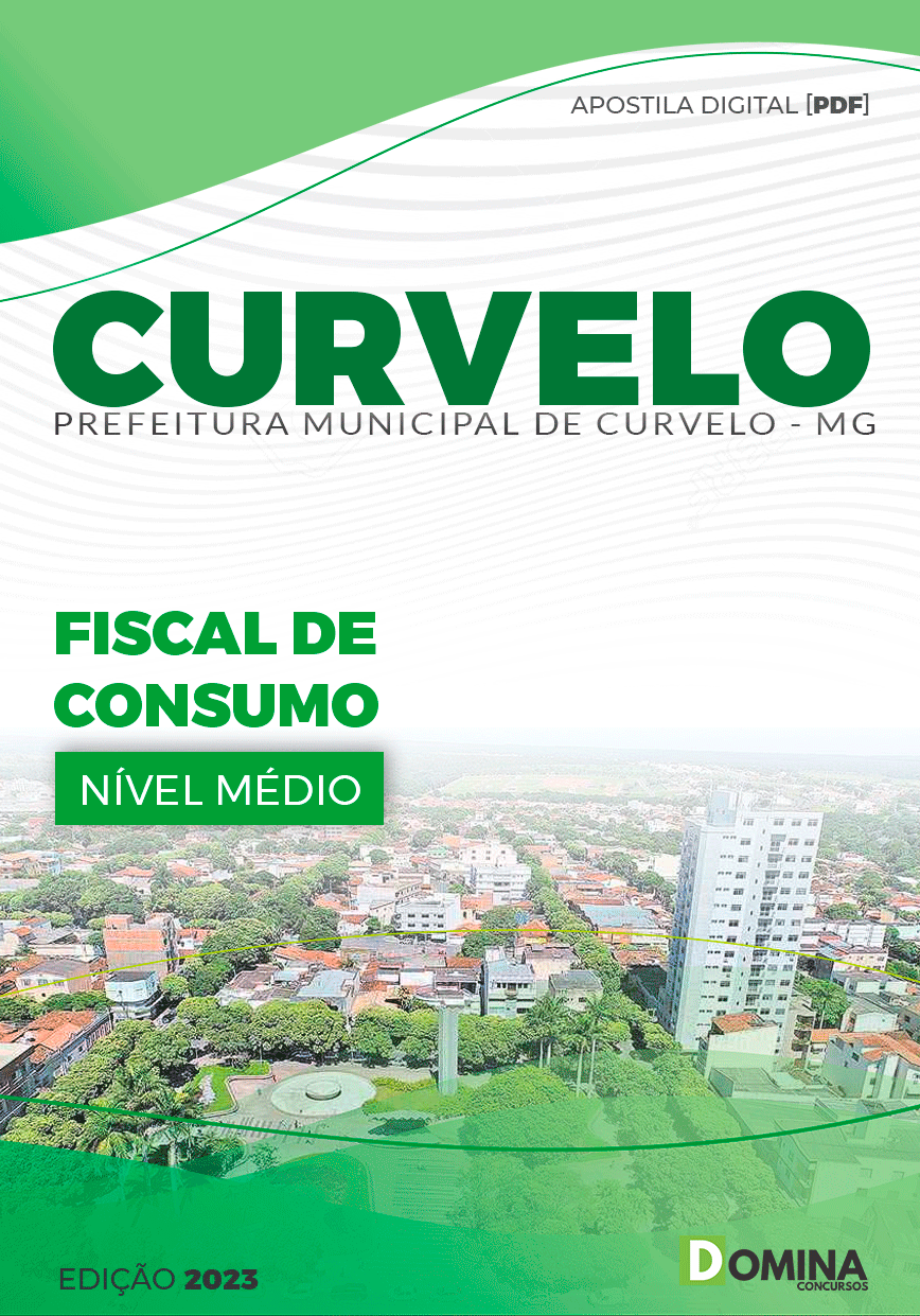 Apostila Concurso Pref Curvelo MG 2024 Fiscal Consumo