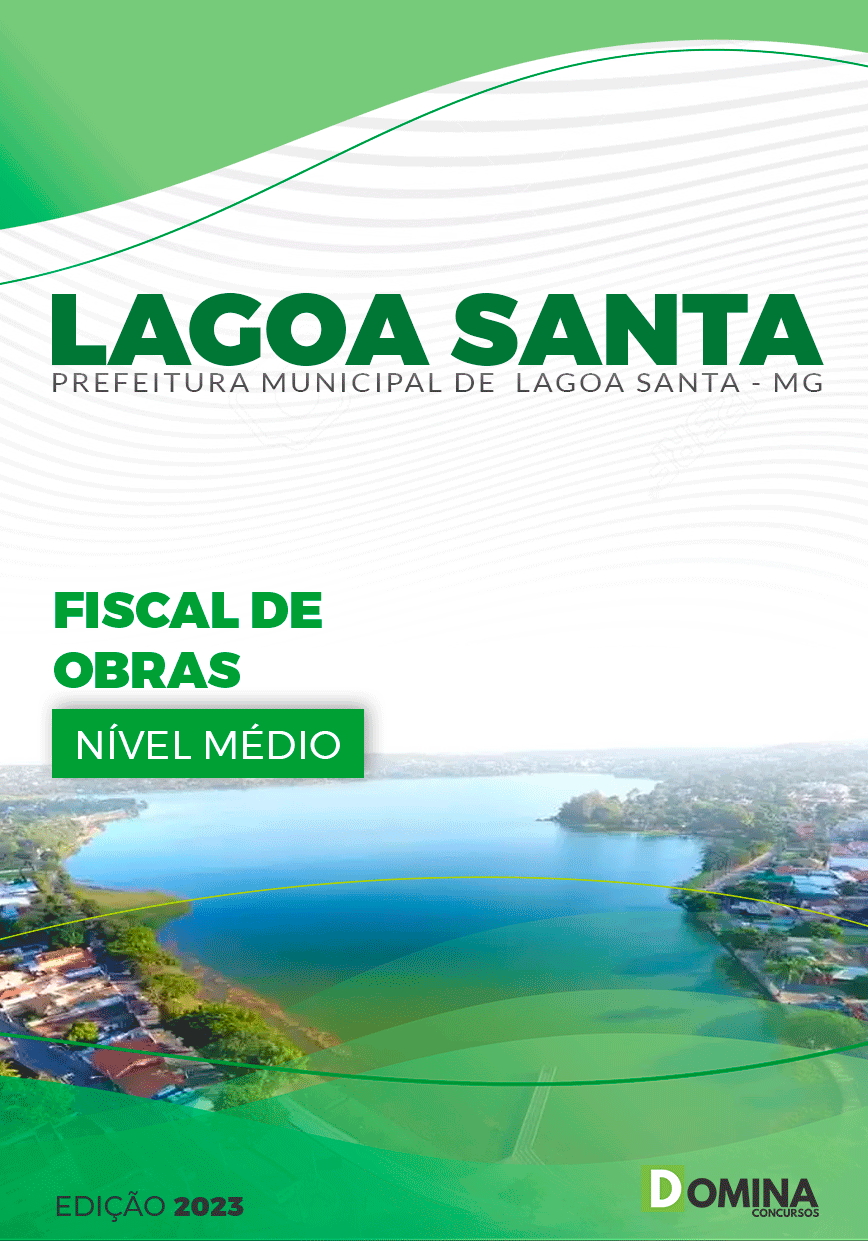 Apostila Pref Lagoa Santa MG 2023 Fiscal de Obras