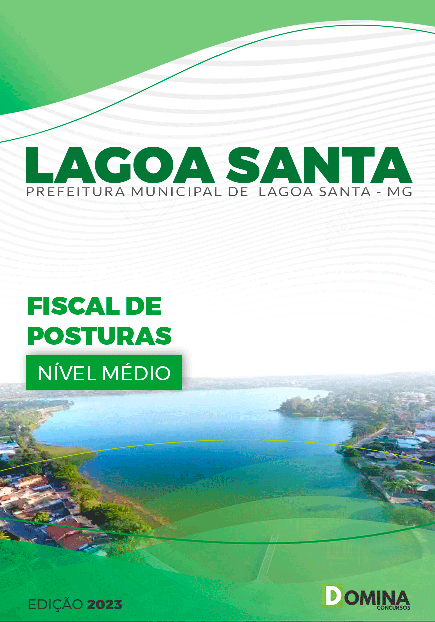 Apostila Pref Lagoa Santa MG 2023 Fiscal de Posturas