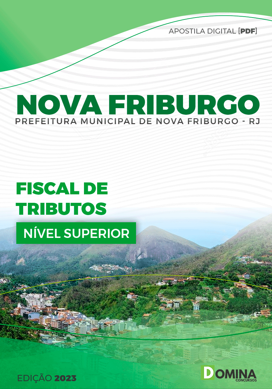 Apostila Pref Nova Friburgo RJ 2023 Fiscal Tributos