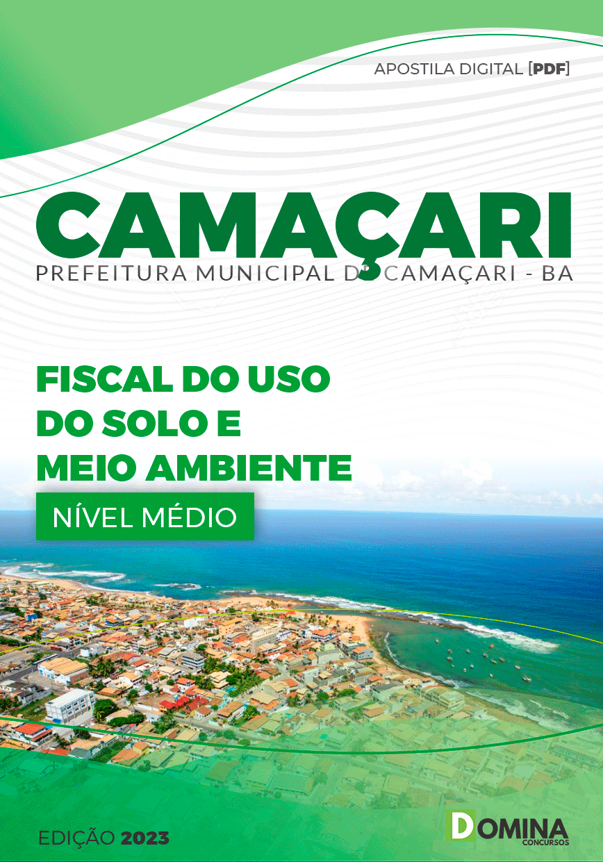 Apostila Pref Camaçari BA 2024 Fiscal Uso Solo Meio Ambiente