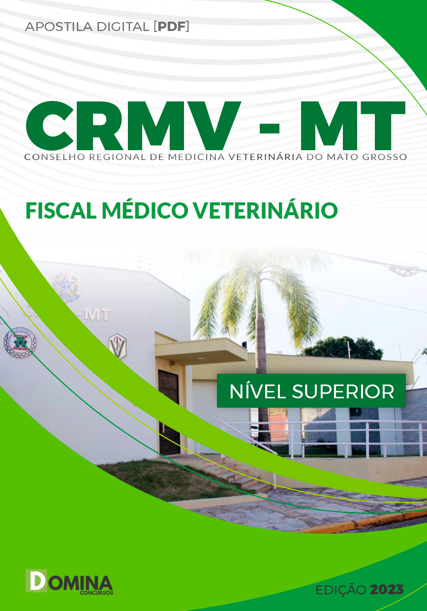 Apostila CRMV MT 2023 Fiscal Médico Veterinário