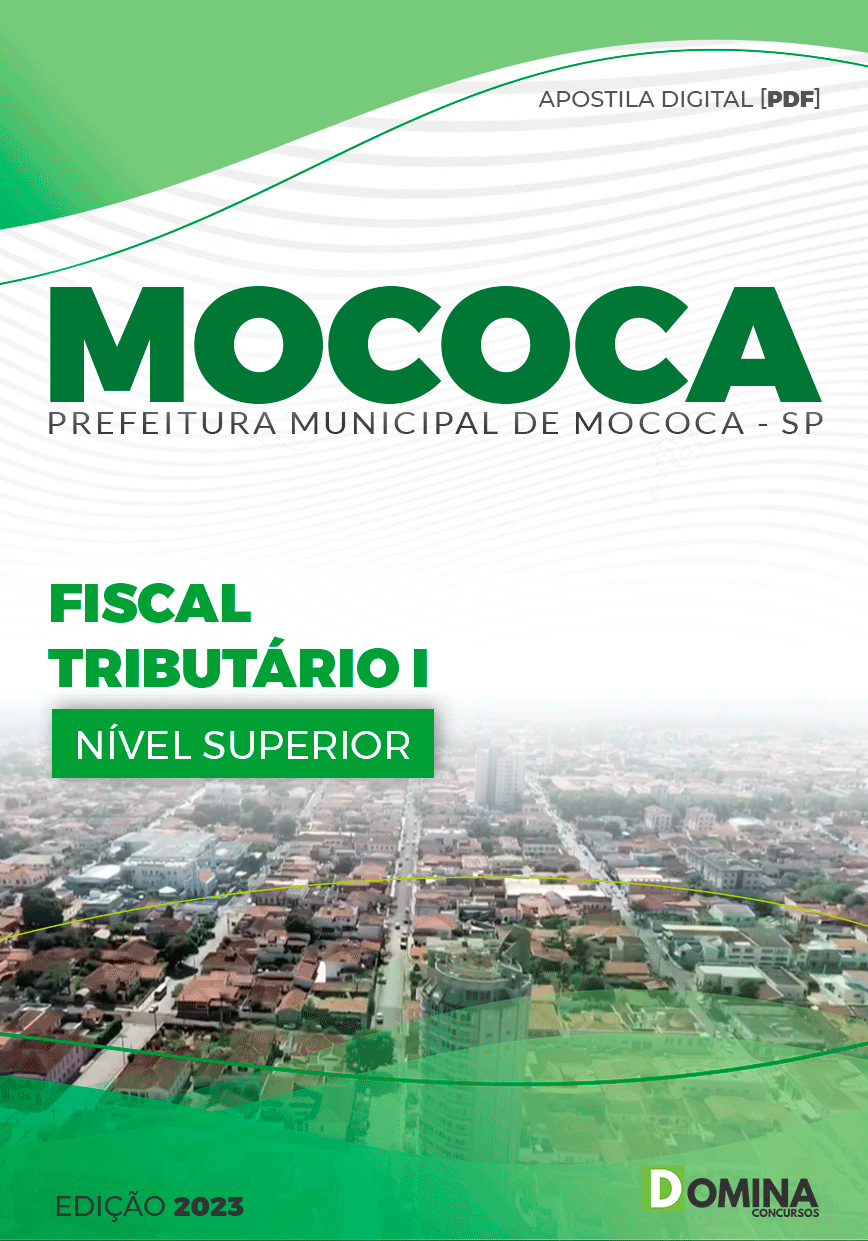 Apostila Pref Mococa SP 2023 Fiscal Tributário