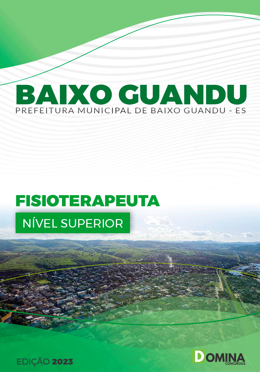 Apostila Concurso Pref Baixo Guandu ES 2023 Fisioterapeuta