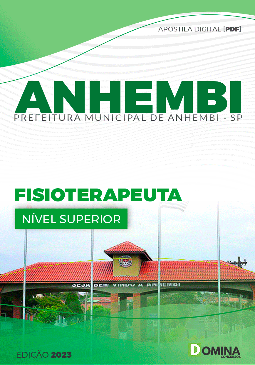 Apostila Concurso Pref Anhembi SP 2023 Fisioterapeuta