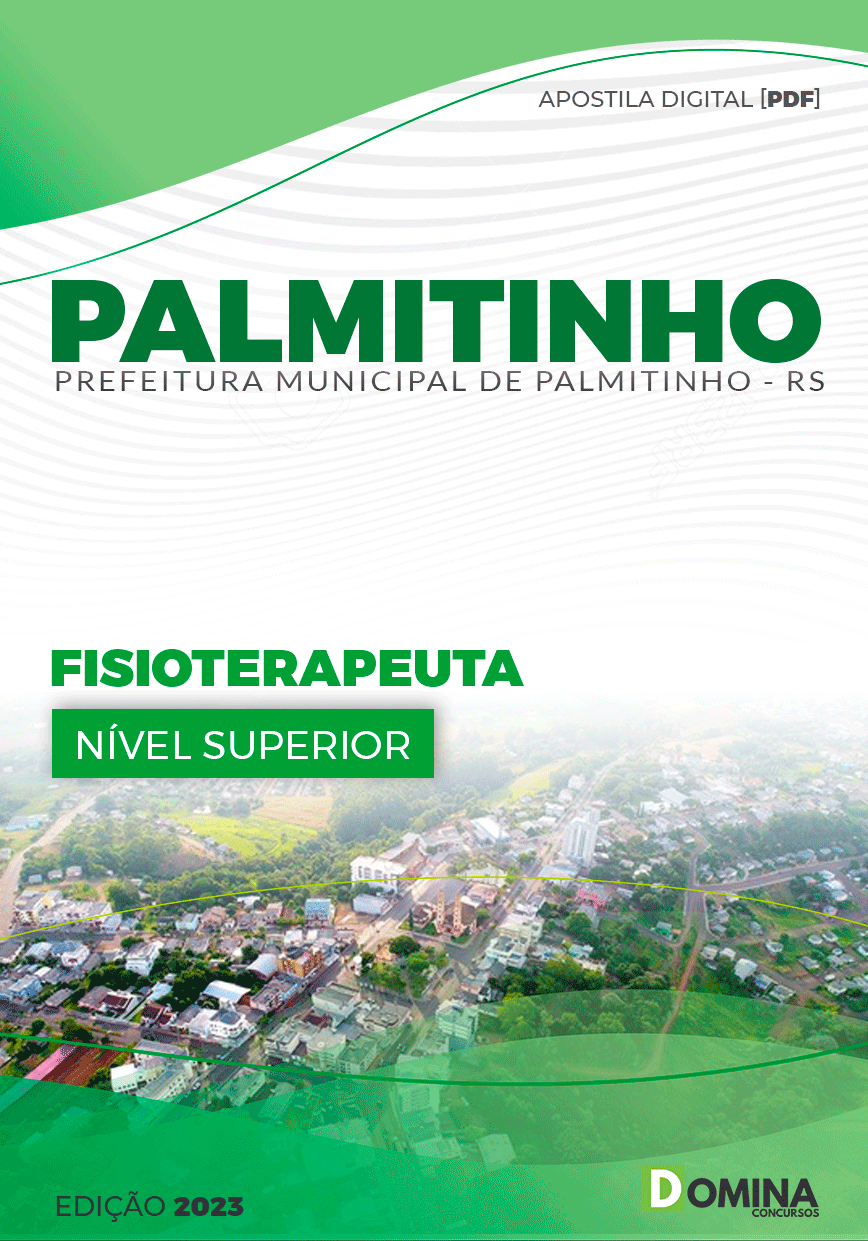 Apostila Concurso Pref Palmitinho RS 2023 Fisioterapeuta