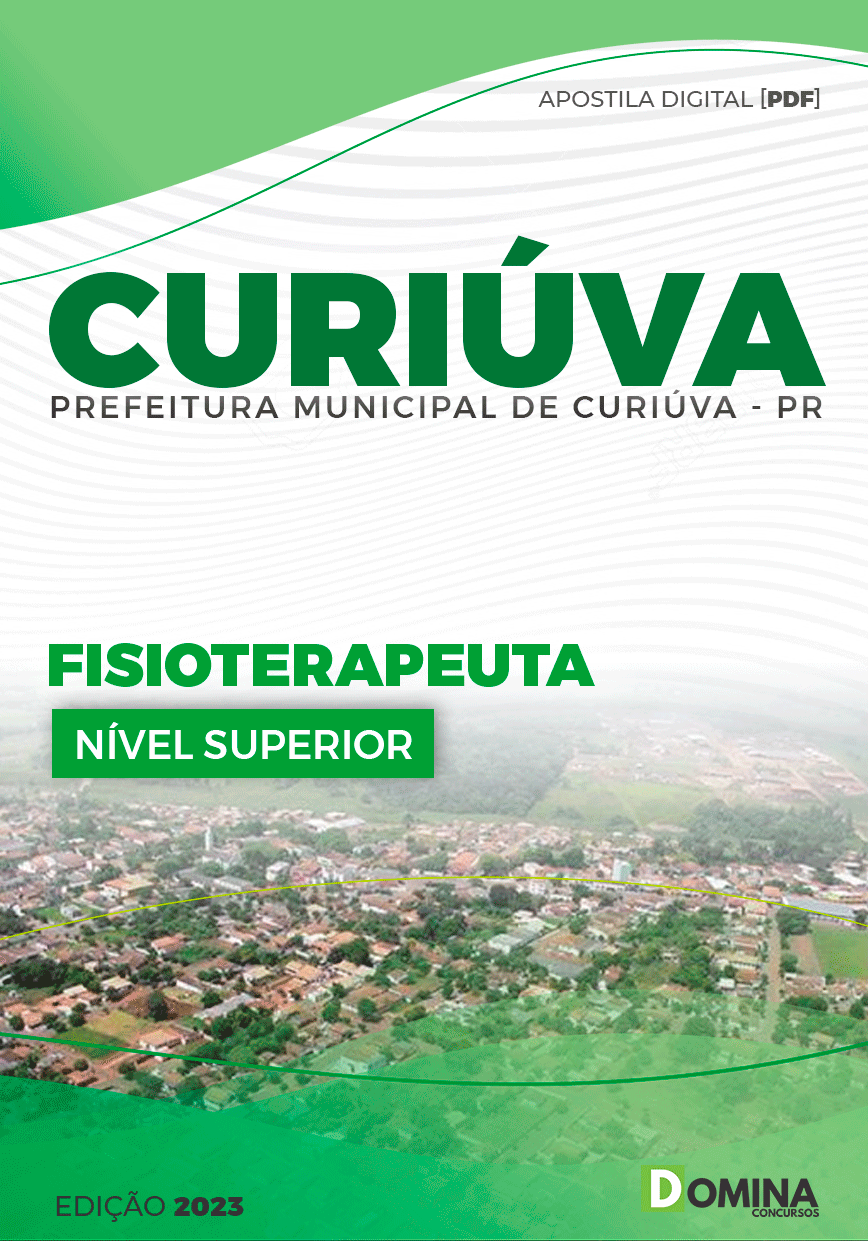 Apostila Concurso Pref Curiúva PR 2023 Fisioterapeuta