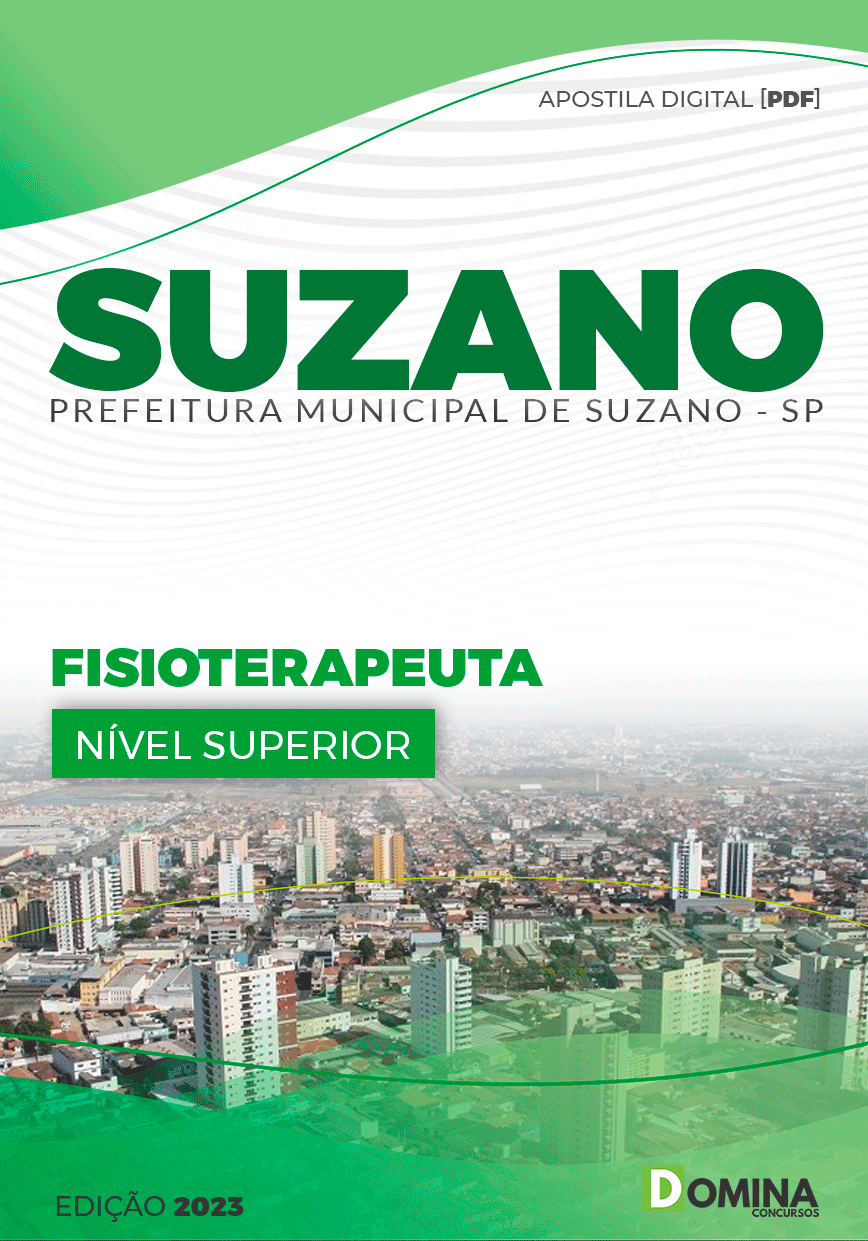 Apostila Concurso Pref Suzano SP 2023 Fisioterapeuta